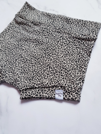 Short - leopard zand