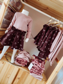 Paperbag rok - strikjes