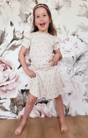 Paperbag rok - rib hart & bloem