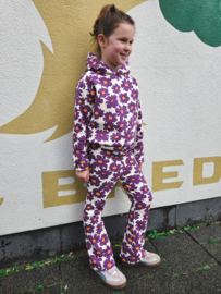 Broekje - paarse bloemen