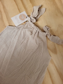 Tuniek beige maat 74/80