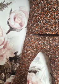 Broekje - bruine bloemetjes