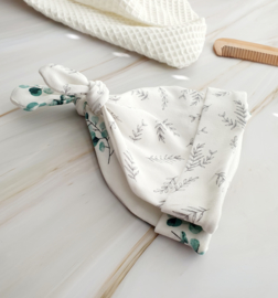 Newborn 2 pack mutsjes - eurcalyptus