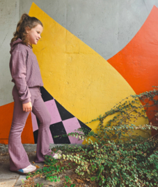 Broekje - textuur mauve