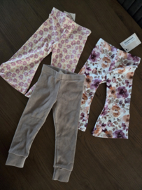3x Broek 74/80