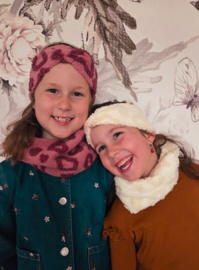 Voordeelset: teddy hartjes haarband & colsjaal