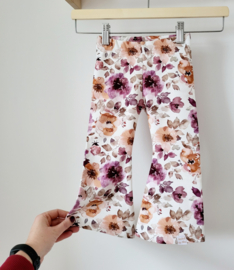 Broekje - aquarel flowers