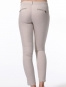 Dames broek MDC Jacquard Skinny strech - kleur licht Taupe