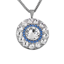 Spyglass Hill Sapphire Blue golfbal marker  "Girls Golf Bling"– zilver / blauw.  Vanaf: €20,95 - €29,95