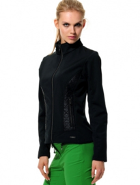 Dames sport jacket MDC Softshell - kleur Zwart