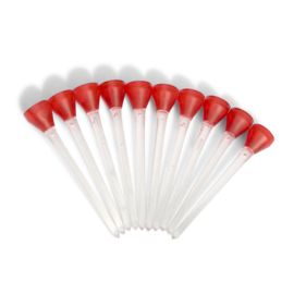 Golftees Simarki – rood (74 mm – xl)