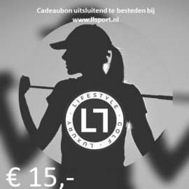 Cadeaubon € 15,-