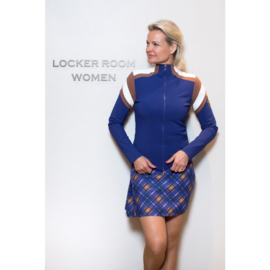 Dames golf jacket Par69 Bucci -Paars/ Blauw