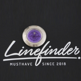 Linefinder - Edelstahl mit Lila