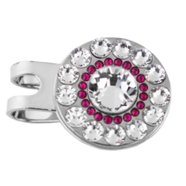 Mauna Kea Red Golf Ballmarker "Girls Golf Bling" - Silber / Rot. Ab: €20.95 - €29.95