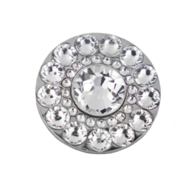 Crystal Point golfbal marker "Girls Golf Bling" – zilver. Vanaf: €20,95 - €29,95