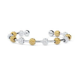 Golf Goddess golf strokes zähler "Chelsea Charles  - silberne und gold golfball charms