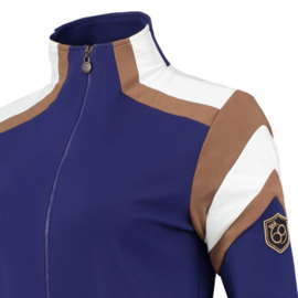 Dames golf jacket Par69 Bucci -Paars/ Blauw