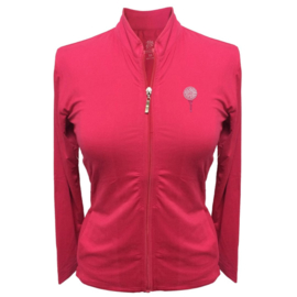 Damen Sportjacke "Titania" Roza - design Golfball und Tee