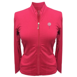 Dames sport jacket "Titania" roze – design Golfbal op tee