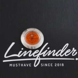 Linefinder - edelstaal met oranje