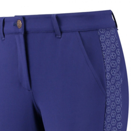 Dames broek "Par69" Ballot pants - paars/blauw