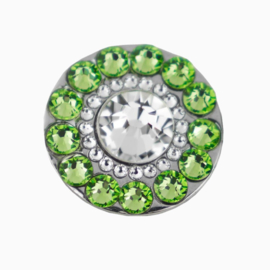 Turtle Bay Green golfbal marker "Girls Golf Bling"– groen / zilver.  Vanaf: €20,95 - €29,95