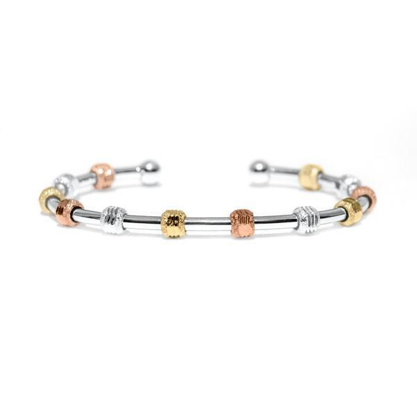 Golf Goddess golf strokes zähler "Chelsea Charles" - Silberne, gold und rotgold Charms