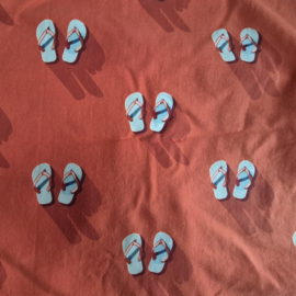 Slippers, french terry, syas