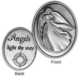 Angels light the way token