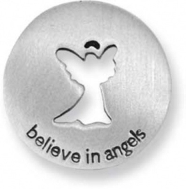 Geloof in engelen muntje
