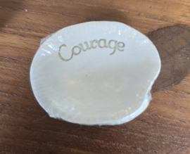 Schelpje Courage  voor moed