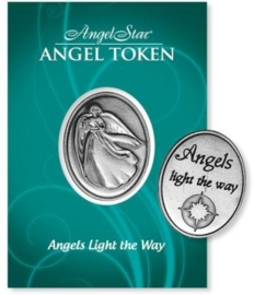 Angels light the way token
