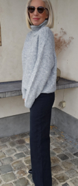 CHARI turleneck knit grey