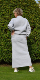 LIZ sweatshirt skirt grey