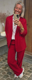 LINDA striped shirt terra