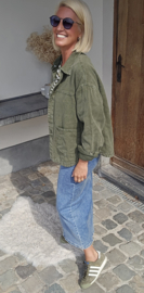 THE PERFECT JEANS jacket khaki