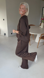 JOSJE jogger set chocolat