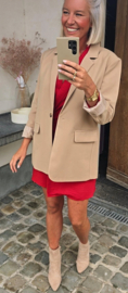 CLASSY blazer darker beige