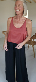 FRANCES satin top terra