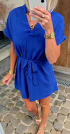 MIA basic dress kobalt blue