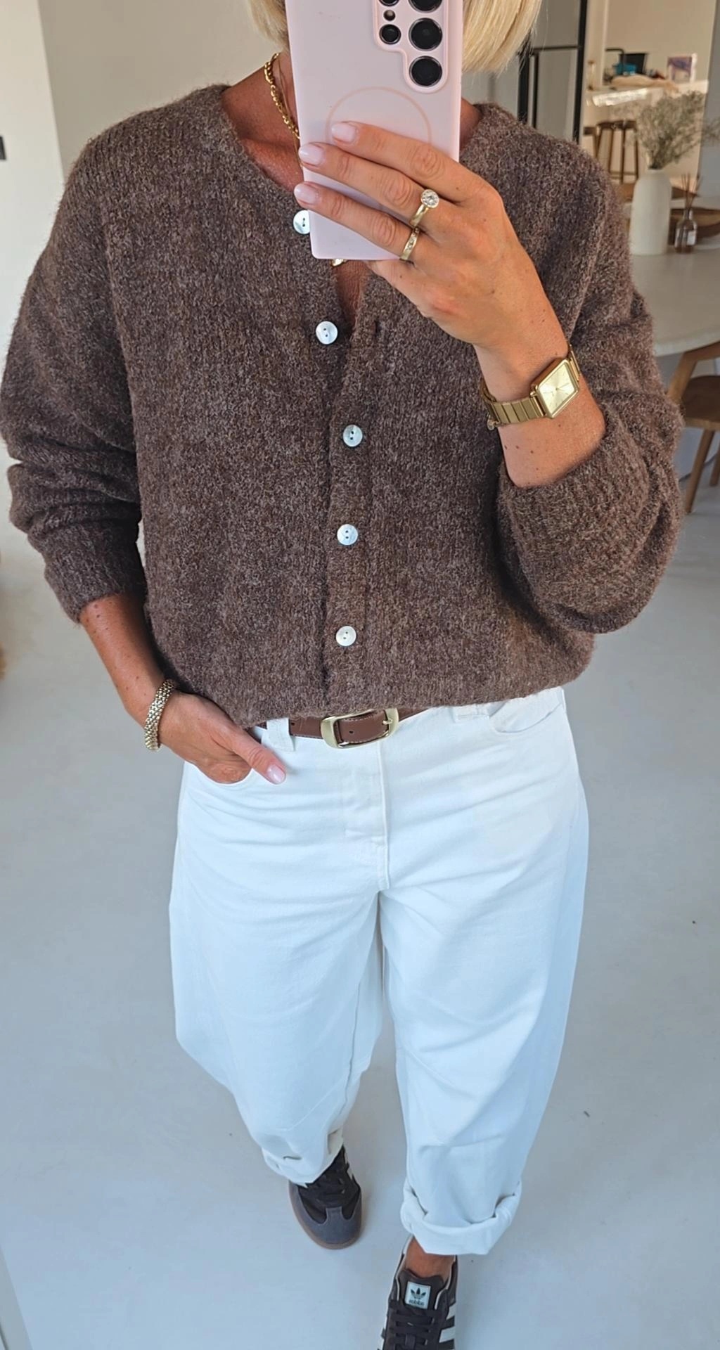 LIESJE cardigan hazelnut