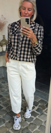 VICKY checkered cotton shirt