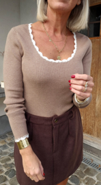 HAVEN longsleeve taupe