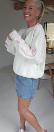 VALENTINE sweatshirt soft mêlee grey