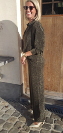 GLITTER shirt gold