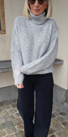 CHARI turleneck knit grey