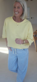 PALMA sweatshirt yellow