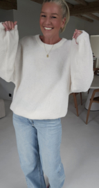 CHARLIZE supersoft knit ecru