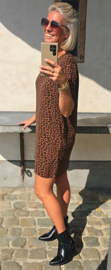 ROAR dress camel